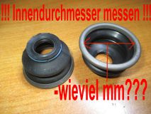 Manschette Spurstangenkopf  460/461/(463)